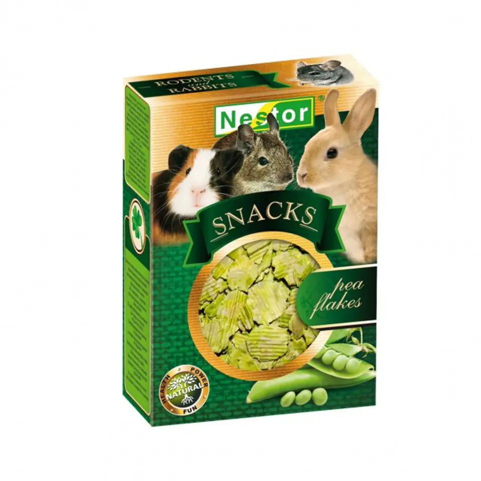 ⁨NESTOR SNACKS - PEA FLAKES 55g⁩ at Wasserman.eu