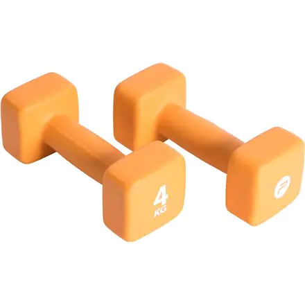 ⁨Pure2Improve P2I201420 Dumbbells, 2 pcs, 4 kg, Orange, Neoprene⁩ at Wasserman.eu