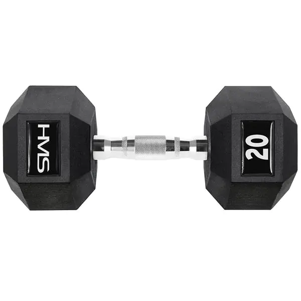 ⁨HEX PRO 20 KG DUMBBELL HMS⁩ at Wasserman.eu