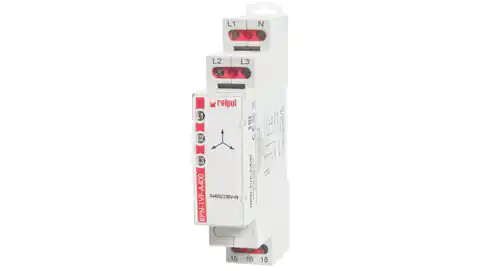 ⁨Przekaźnik nadzorczy 3-fazowy 3(N)400/230V AC 50/60Hz RPN-1VF-A400 864371⁩ w sklepie Wasserman.eu