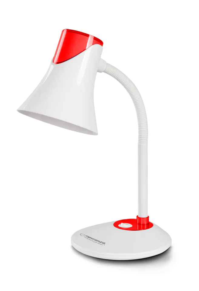 ⁨ELD111R Esperanza desk lamp e27 polaris red⁩ at Wasserman.eu