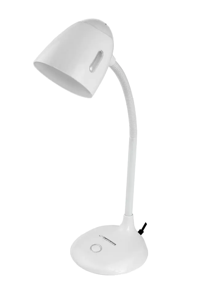 ⁨ELD110W Esperanza desk lamp e27 electra white⁩ at Wasserman.eu