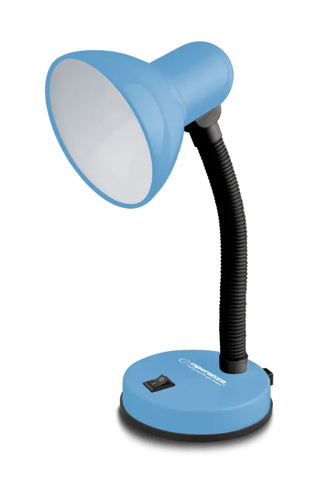 ⁨ELD109B Esperanza desk lamp e27 vega blue⁩ at Wasserman.eu