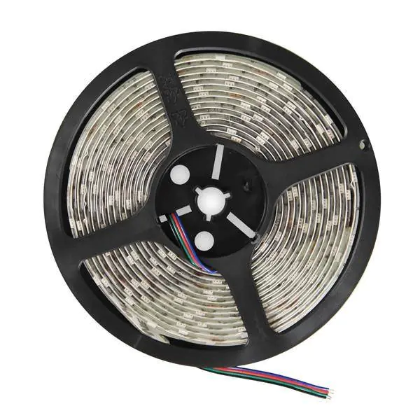 ⁨Whitenergy Taśma LED 5m 30szt/m SMD5050 7.2W/m 12V IP65 10mm RGB bez konektora⁩ w sklepie Wasserman.eu