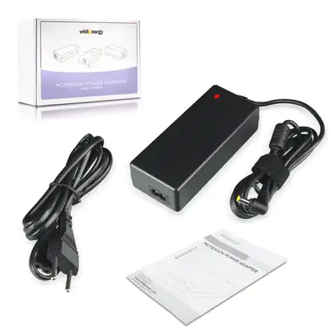 ⁨Whitenergy AC Power Adapter Laptop Charger 19V 4.74A 90W 5.5x1.7mm⁩ at Wasserman.eu