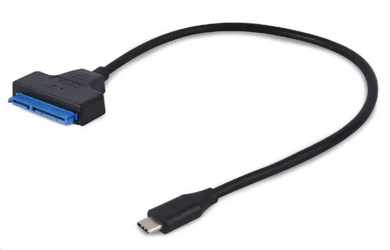 ⁨Adapter GEMBIRD AUS3-03 USB Typ C Męska - SATA 22pin Męska⁩ w sklepie Wasserman.eu