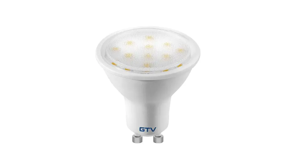 ⁨Żarówka LED SMD 2835, GU10, 4W, 300 lm, 4000K, AC220-240V, kąt świecenia 120⁩ w sklepie Wasserman.eu