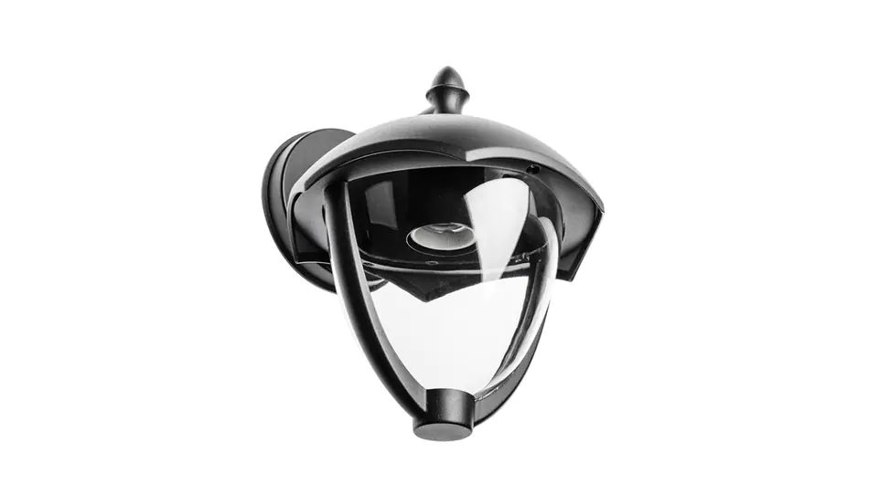 ⁨Garden luminaire GRANDE-AD, E27, MAX.60W, IP54, AC220-240V, 50-60Hz, bottom wall lamp, black⁩ at Wasserman.eu