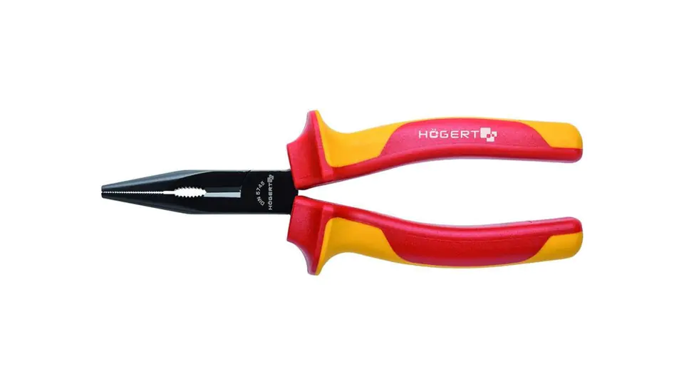 ⁨Straight extended pliers 200mm, 1000V, VDE⁩ at Wasserman.eu