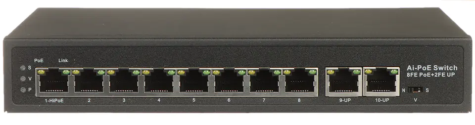 SWITCH POE GTX-A1-10-82 8-PORTOWY w sklepie Wasserman.eu