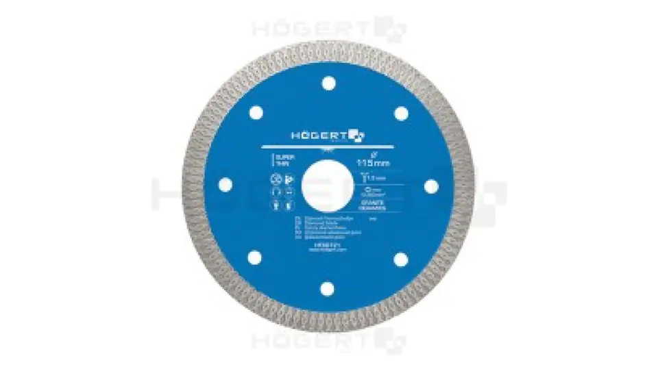 ⁨Diamond blade 125 mm, for ceramics⁩ at Wasserman.eu