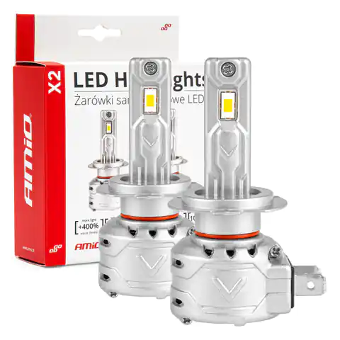 ⁨Car LED Bulbs x2 Series amio h7⁩ at Wasserman.eu