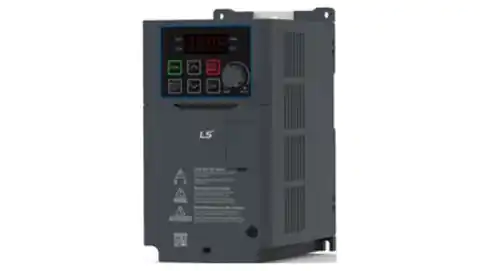 ⁨Przemiennik częstotliwości LSIS serii G100 4,0kW 3x400V AC filtr EMC C3 klawiatura LED LV0040G100-4EOFN⁩ w sklepie Wasserman.eu