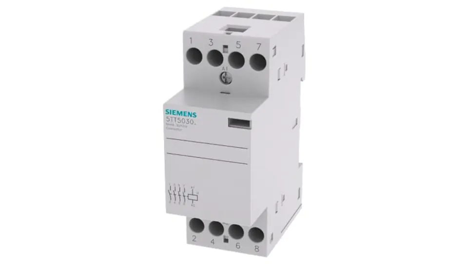 ⁨Modular contactor 25A 4Z 0R 24V AC 5TT5830-2⁩ at Wasserman.eu