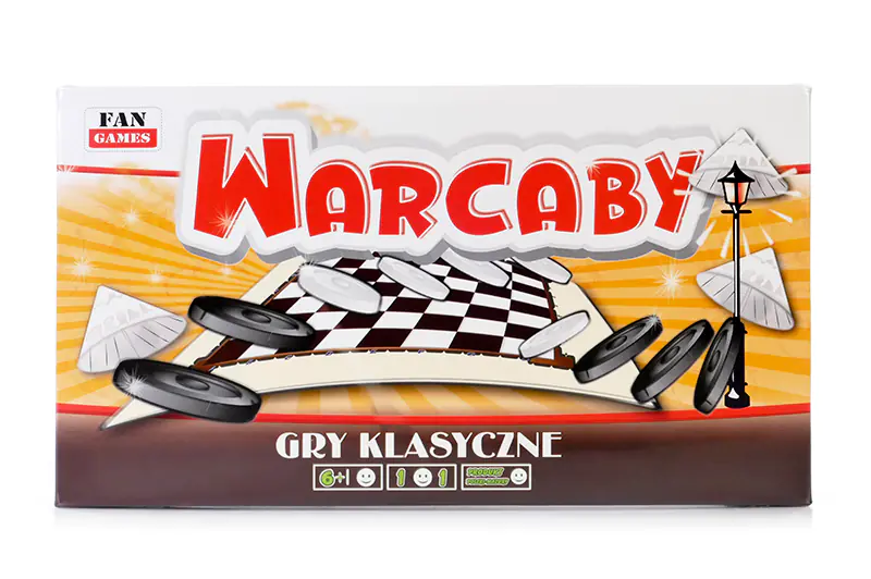 GRA PLANSZOWA WARCABY w sklepie Wasserman.eu