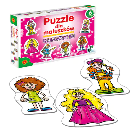 ⁨ALEXANDER Puzzle dla maluszków - dziewczynki 2+⁩ w sklepie Wasserman.eu