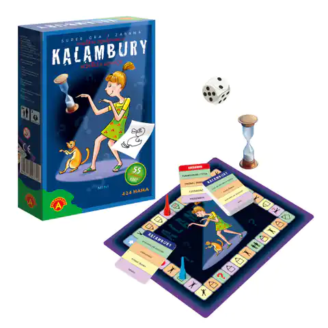 ⁨ALEXANDER Kalambury mini gra towarzyska⁩ w sklepie Wasserman.eu