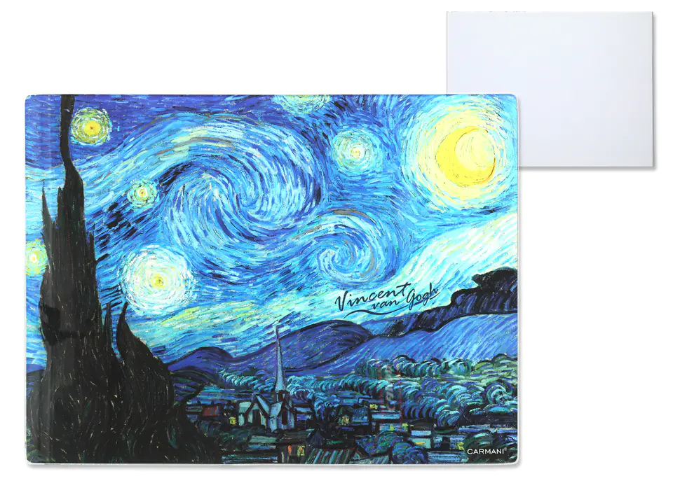 ⁨Glass board - V. van Gogh, Starry Night (CARMANI)⁩ at Wasserman.eu