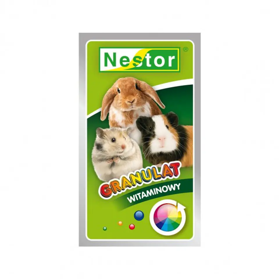 ⁨NESTOR GRANULES VITAMIN RODENT 20g⁩ at Wasserman.eu