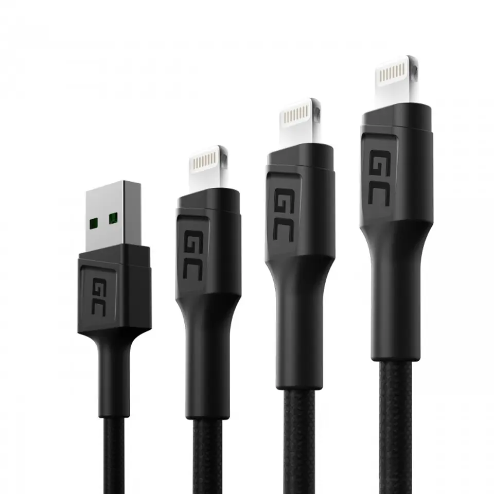 3x GC Ray USB cable Lightning 30, 120, 200c at Wasserman.eu