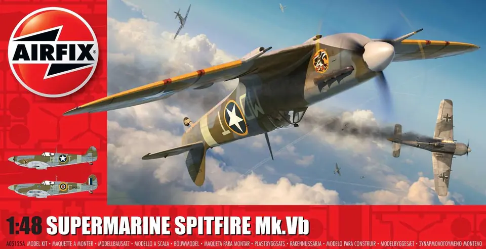 ⁨Model do sklejania Supermarine Spitfire Mk.Vb⁩ w sklepie Wasserman.eu