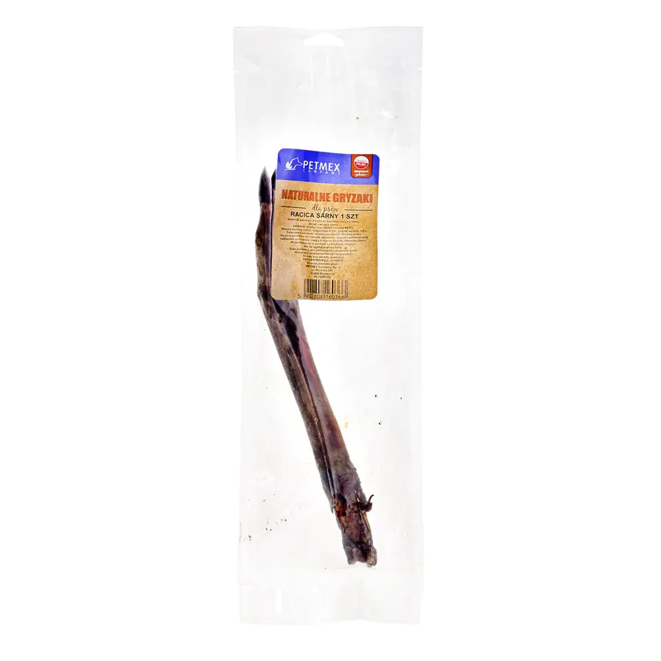 ⁨PETMEX Deer hoof - dog chew - 1 pc(s)⁩ at Wasserman.eu