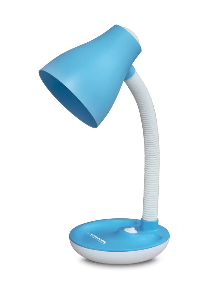 ⁨ELD114B Esperanza desk lamp e27 atria blue⁩ at Wasserman.eu