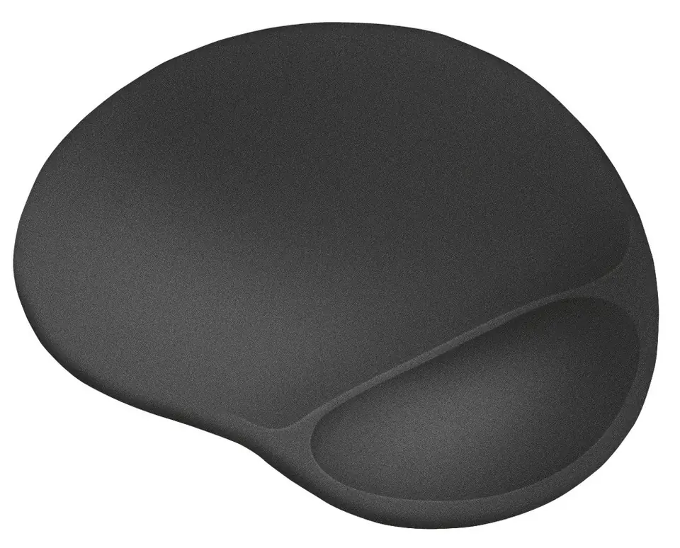 ⁨BigFoot XL Mouse Pad gel, black⁩ at Wasserman.eu