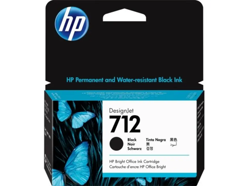 HP Ink 712 38ml Black 3ED70A at Wasserman.eu