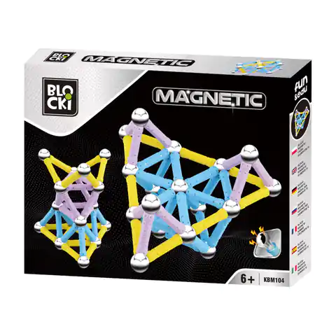 ⁨Klocki Blocki Magnetic 75 el.⁩ w sklepie Wasserman.eu