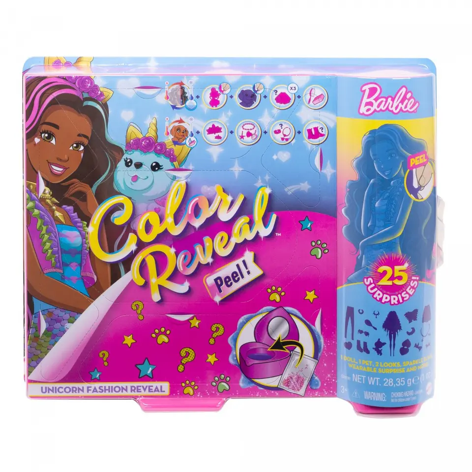 Barbie? Color Reveal Pee l Unicorn at Wasserman.eu