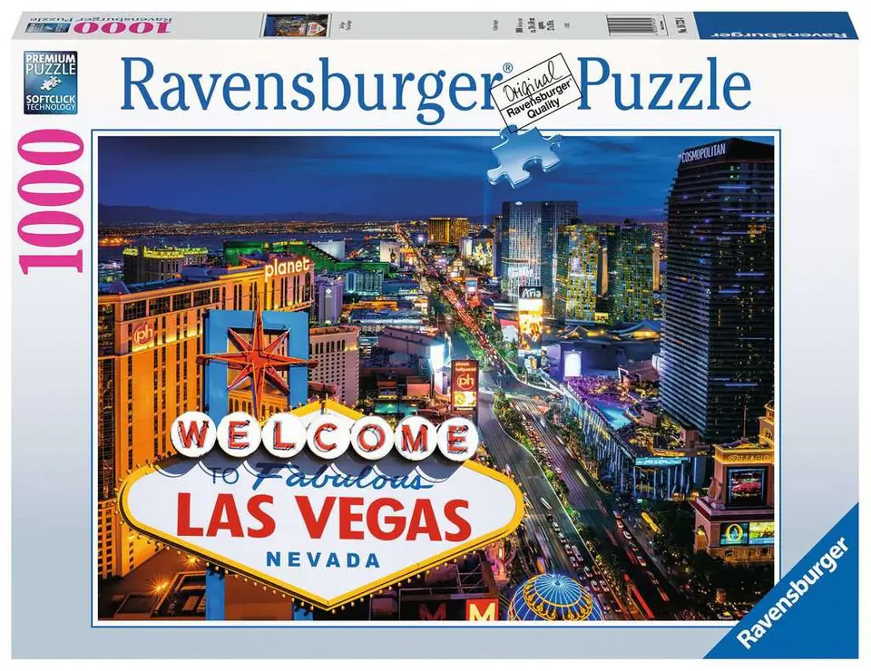 ⁨Puzzle 1000 elementów Las Vegas⁩ w sklepie Wasserman.eu