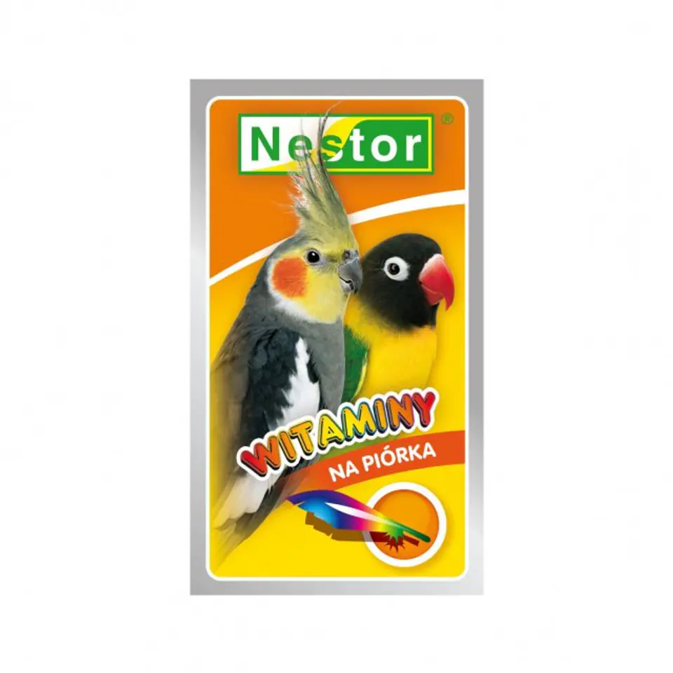 ⁨NESTOR VITAMIN PARROT MEDIUM FEATHERS 20g⁩ at Wasserman.eu