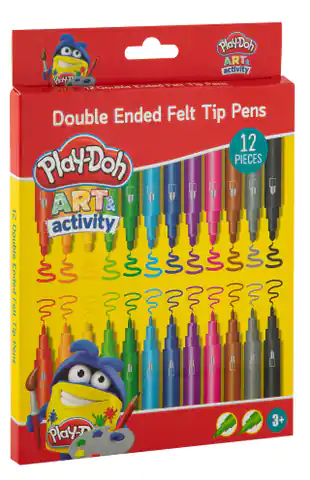 ⁨12 double-sided Play-Doh pens⁩ at Wasserman.eu