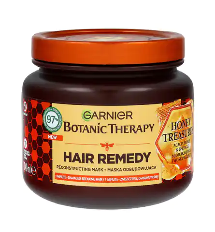 ⁨Garnier Botanic Therapy Rebuilding Mask for damaged and brittle hair with acacia honey 340ml⁩ at Wasserman.eu