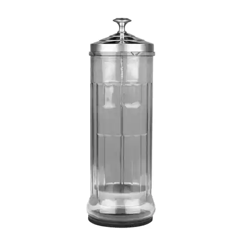 ⁨Glass container for disinfection of tools Q6A 1500 ml⁩ at Wasserman.eu