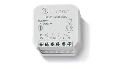 ⁨Multifunction relay (lighting, ventilation) Bluetooth/Wi-fi Yesly 2P 16A 230V AC 13.22.8.230.B000⁩ at Wasserman.eu