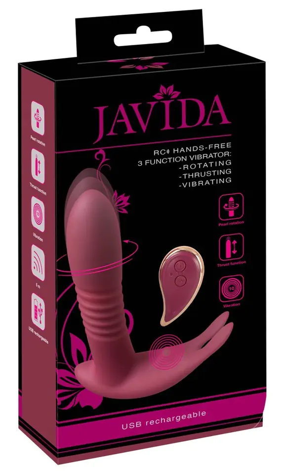 Wibrator Hands-free z 3 funkcjami Javida w sklepie Wasserman.eu