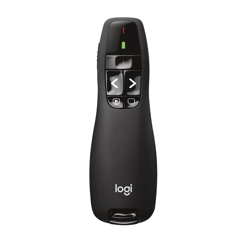 ⁨Logitech R400 wireless presenter RF Black⁩ at Wasserman.eu