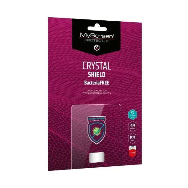⁨MS CRYSTAL BacteriaFREE Sam Tab A8 10" folia czarny/black Full Glue⁩ w sklepie Wasserman.eu