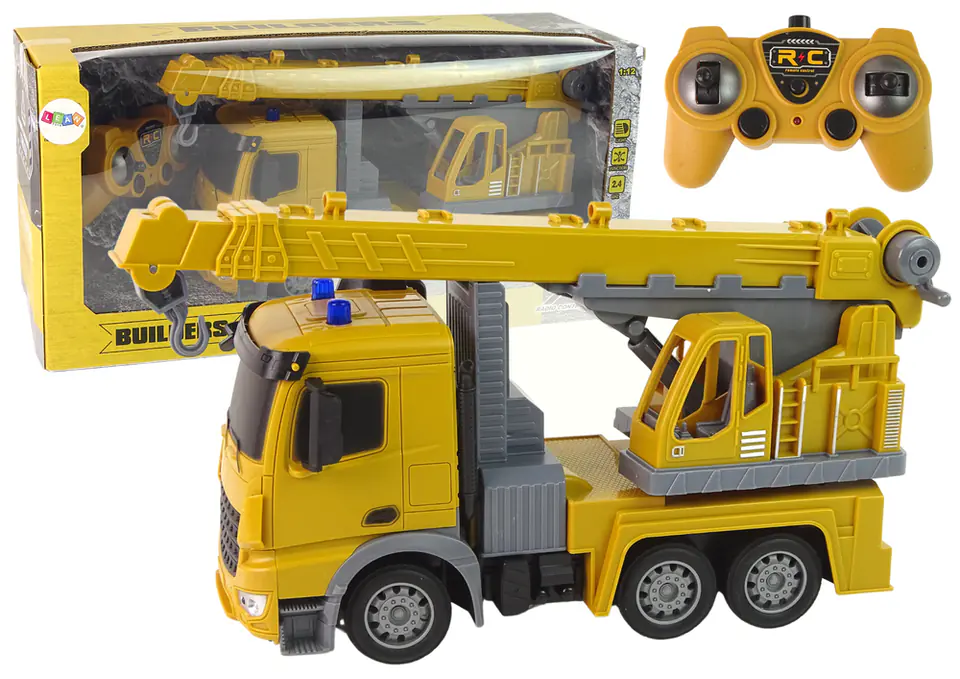 ⁨Tipper Construction Vehicle 2.4G R/C Yellow 1:12⁩ at Wasserman.eu