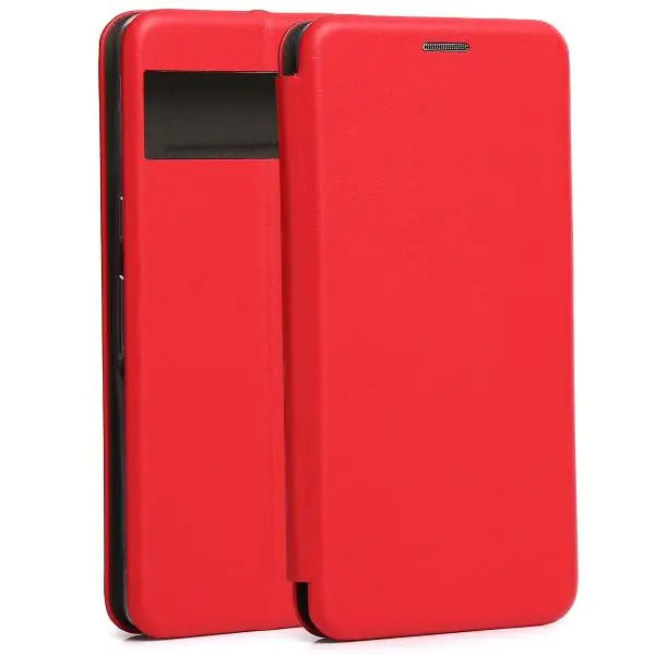 ⁨Beline Book Magnetic Case for Google Pixel 7 red/red⁩ at Wasserman.eu