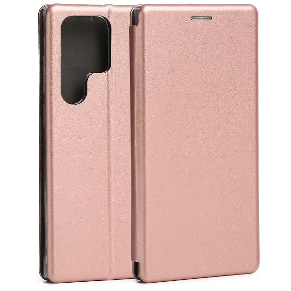 ⁨Beline Case Book Magnetic Samsung S23 Ultra S918 rose-gold/rose gold⁩ at Wasserman.eu