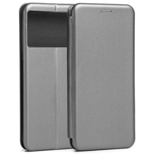 ⁨Beline Book Magnetic Case Xiaomi Poco M5 steel/steel⁩ at Wasserman.eu