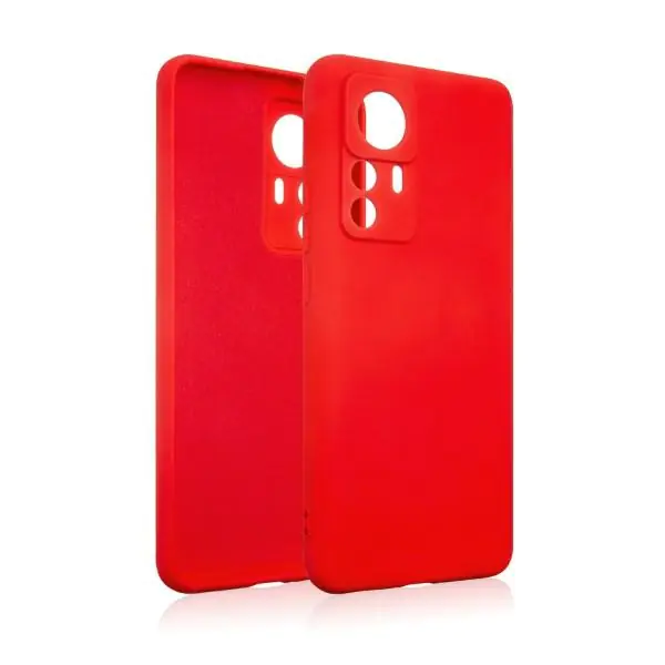 ⁨Beline Etui Silicone Xiaomi 12T Pro czerwony/red⁩ w sklepie Wasserman.eu