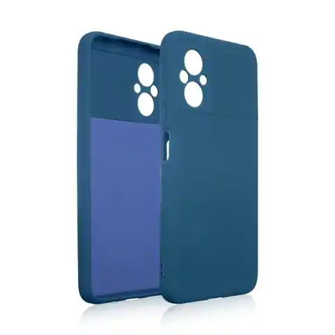 ⁨Beline Etui Silicone Xiaomi Poco M5 niebieski/blue⁩ w sklepie Wasserman.eu