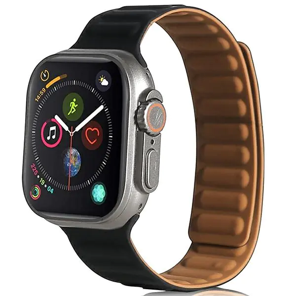 ⁨Beline pasek Apple Watch Magnetic 38/40/41mm czarny /black⁩ w sklepie Wasserman.eu