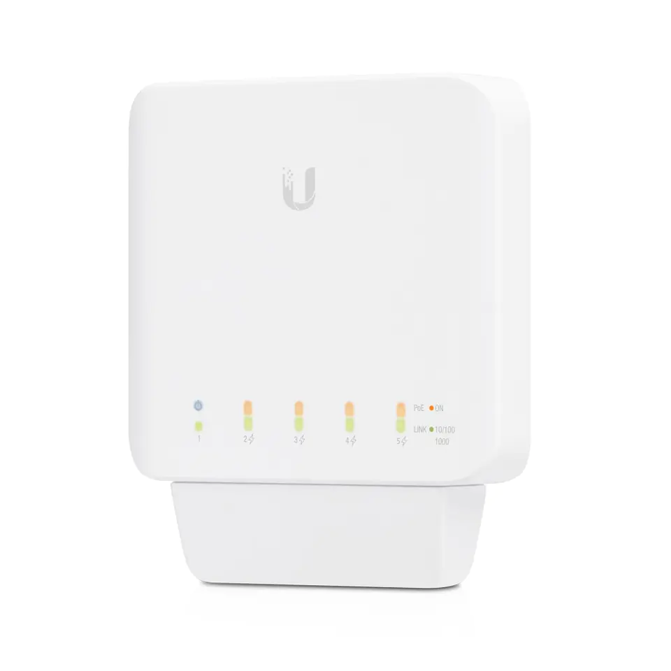 ⁨UBIQUITI USW-FLEX UNIFI SWITCH 5X GIGABIT ETHERNET (1X INPUT POE 4X OUTPUT POE) 46W 3-PACK⁩ w sklepie Wasserman.eu