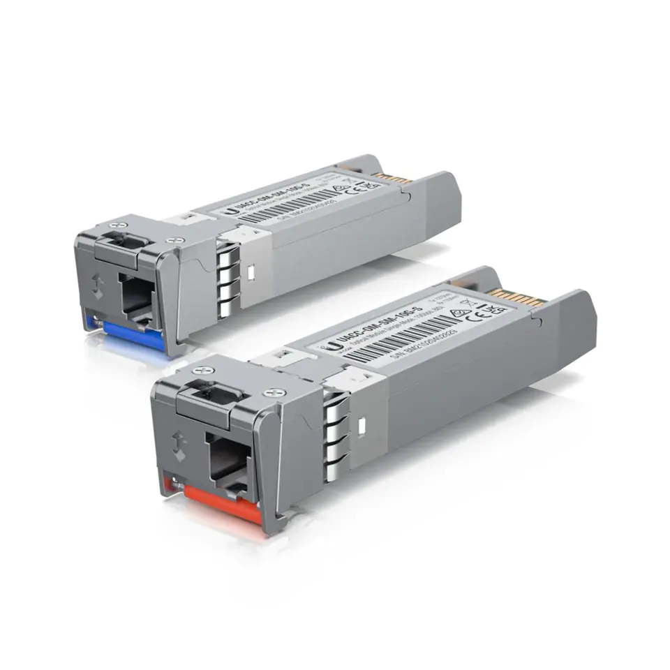 ⁨Ubiquiti UACC-OM-SM-10G-S-2 | Moduł SFP+ | BIDI, SM, Simplex LC, 10Gbps, 10km⁩ at Wasserman.eu