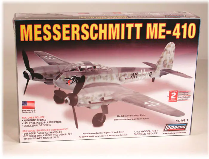 Model Plastikowy Do Sklejania Lindberg (USA) Samolot Messerschmitt ME-410 w sklepie Wasserman.eu